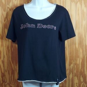 Black Graphic Women's Top